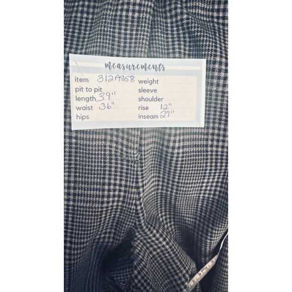 NWT Banana Republic 14 Womens Glen Plaid Trousers Office Comfort - Picture 12 of 16